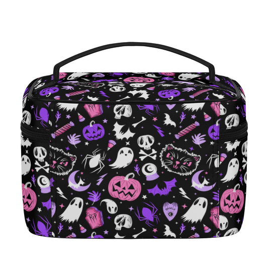 Everything Spooky 22 Pink Purple Lavender Cosmetic Bag