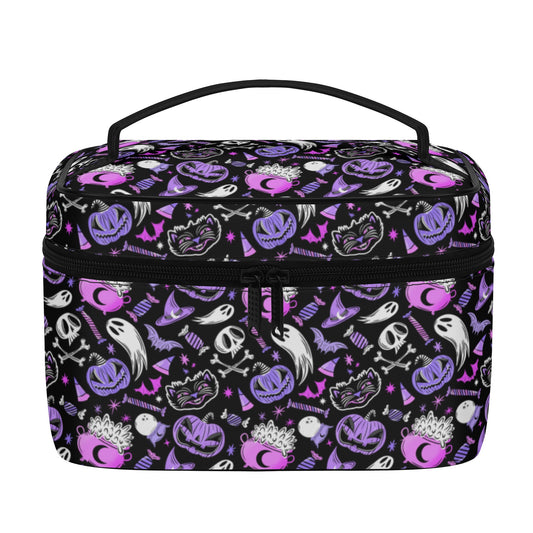 Trick or Treat 2023 Purple Orchid Cosmetic Bag
