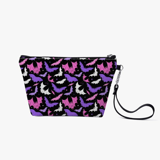 Batty Bats 2023 Black with Pink, Purple Accessory/Cosmetic Bag