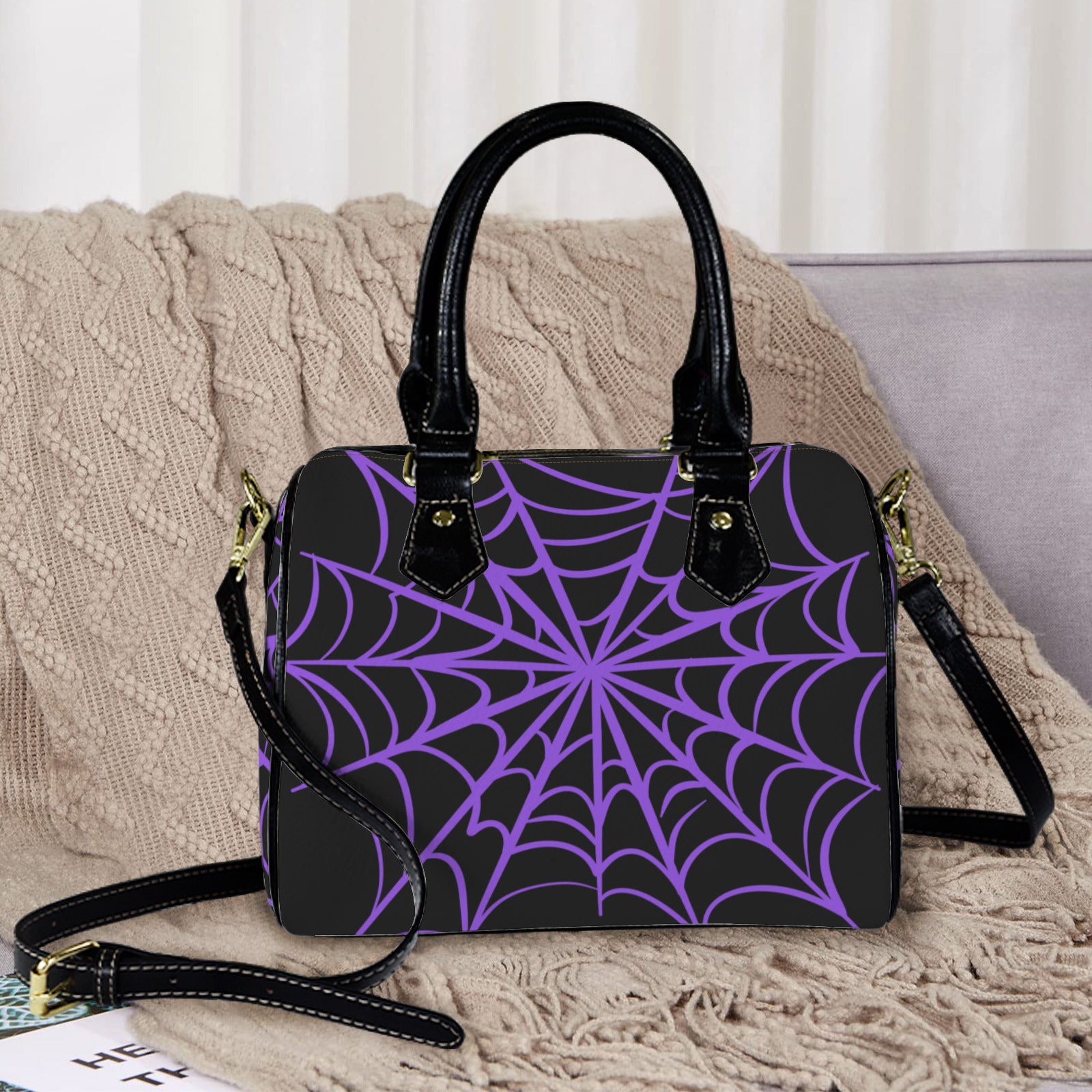 Purple outlet Spider Purse