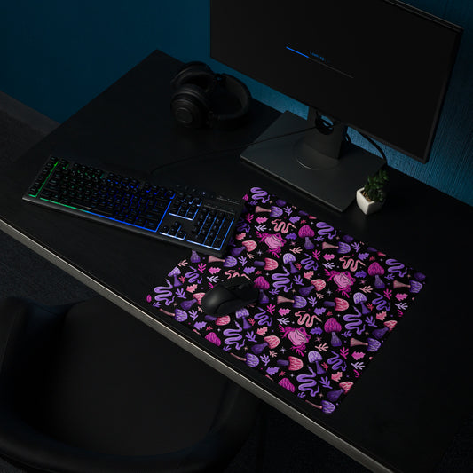 Toad Magic Witchy Cottagecore Desk Mat Gaming mouse pad
