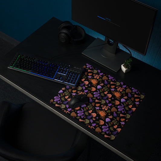 Toad Magic Witchy Cottagecore Desk Mat Gaming mouse pad