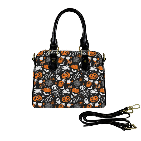 Everything Halloween 22 BLKORN Boston Handbag Purse