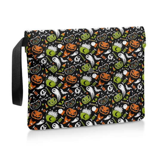 Trick or Treat 23 BWOG Spooky Cute Halloween Book Kindle Planner Sleeve with Strap