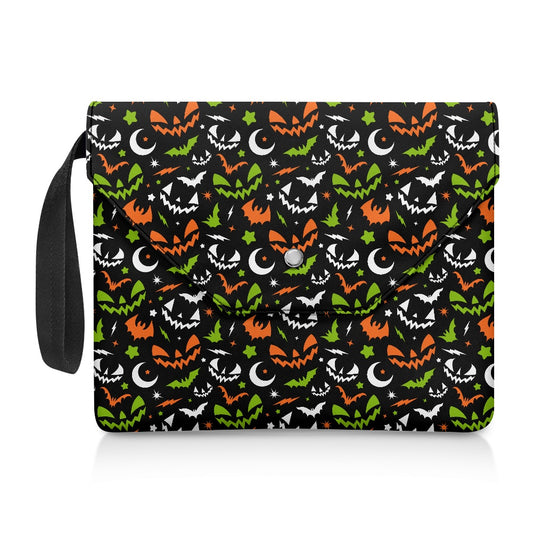 Fun Frights BWOG Spooky Cute Halloween Book Kindle Planner Sleeve with Strap