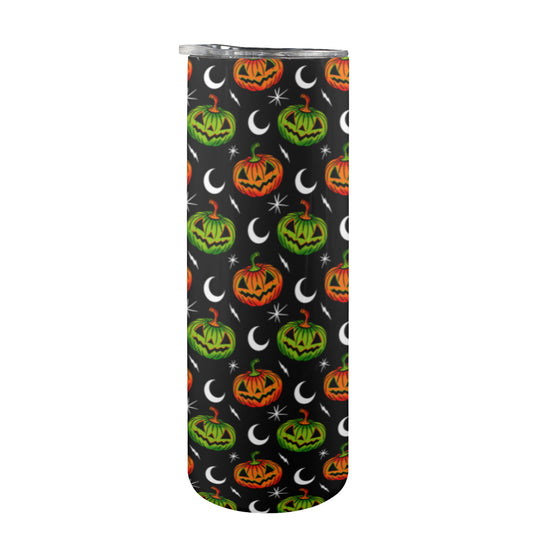 Jack-O-Lantern Moon 24 BWOG 20oz Skinny Tumbler