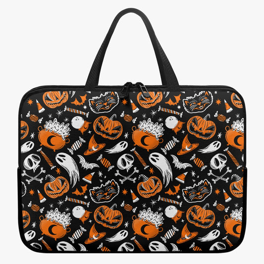 Trick or Treat 2023 Orange Laptop Sleeve