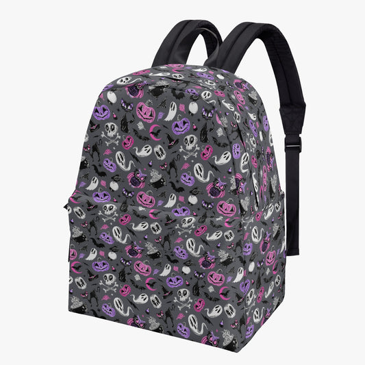 October Hollow 2023 Pink, Purple All-over-print Polyester Backpack