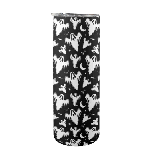 Graveyard Ghosts 23 BW 20oz Skinny Tumbler