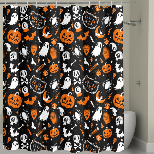 Everything Spooky 22 BWO Spooky Shower Curtain