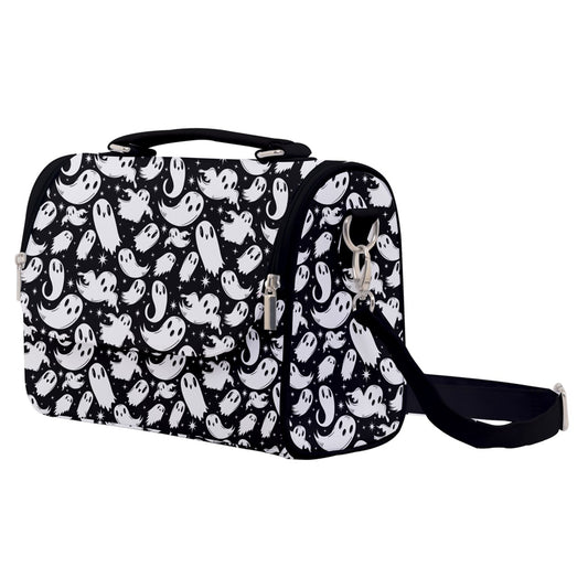 Ghosties 2022 Black, White Satchel Purse