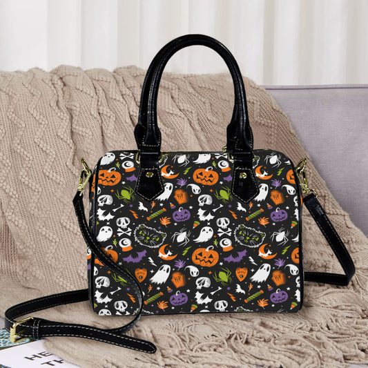 Everything Spooky 22 BLKOPG Boston Handbag Purse