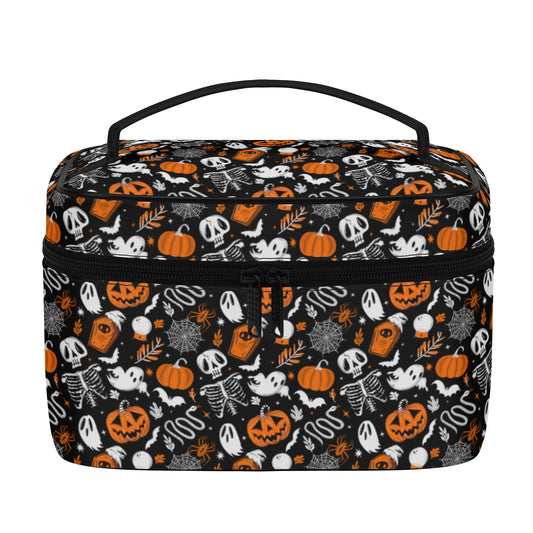 Everything Halloween 2022 BW Orange Cosmetic Bag