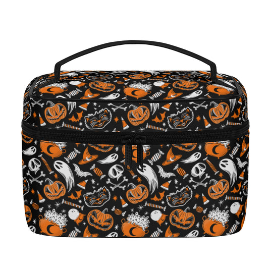 Trick or Treat 2023 Orange Cosmetic Bag