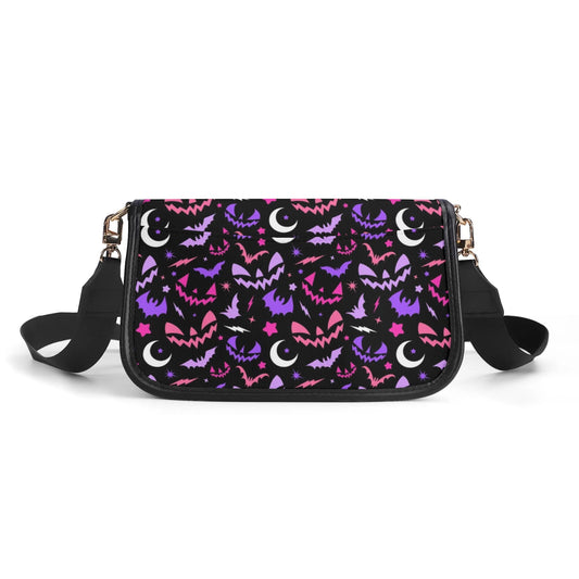 Fun Frights BWPP Buckle Faux Leather Purse