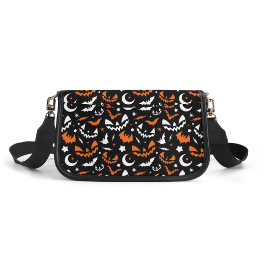 Fun Frights BWO Buckle Faux Leather Purse