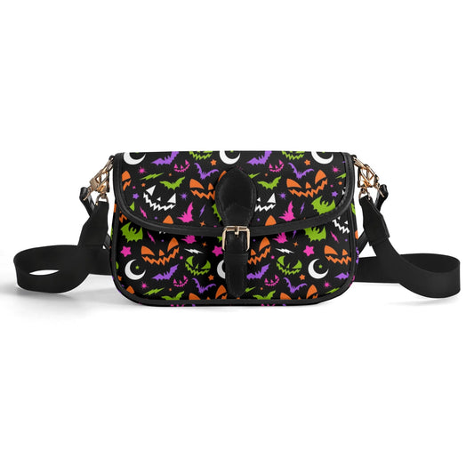 Fun Frights BWOPGP Buckle Faux Leather Purse