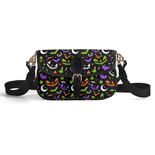 Fun Frights BWOPG Buckle Faux Leather Purse