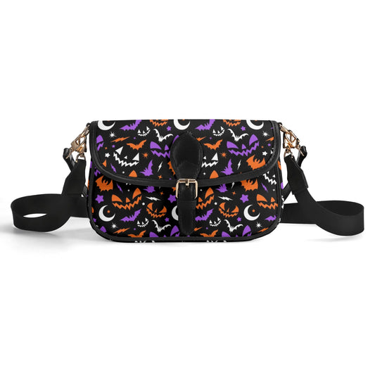 Fun Frights BWOP Buckle Faux Leather Purse