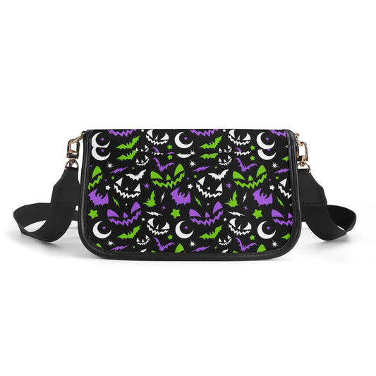 Fun Frights BWPG Buckle Faux Leather Purse