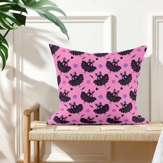 Spooky Cute Mothman Valloween Pillow Cover - Available in 5 Sizes