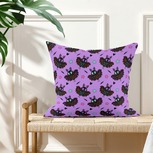 Spooky Cute Mothman Valloween Pillow Cover - Available in 5 Sizes