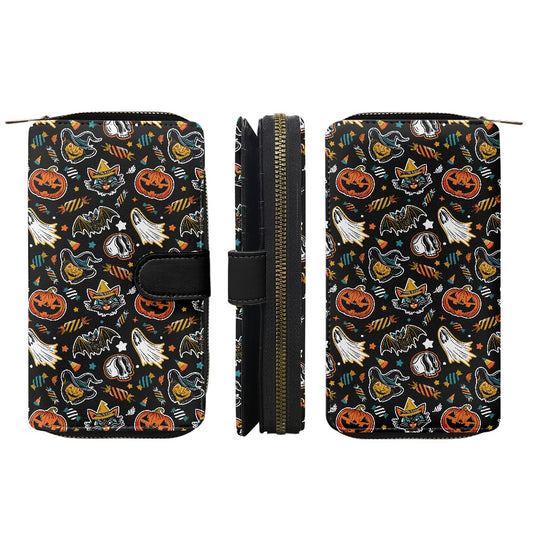 Trick or Treat 24 BWOGLDT Double Compartment Wallet