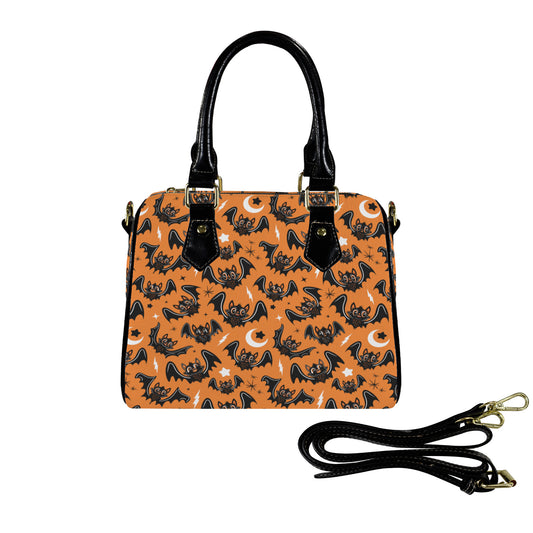 Oh Bats! 24 ORNBLK Boston Handbag Purse