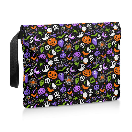 Everything Spooky 21 BWOGP Cute Halloween Book Kindle Planner Sleeve with Strap