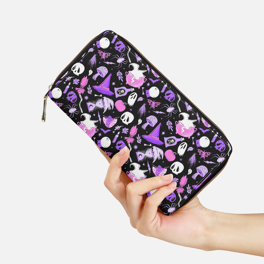 Cast A Spell 2022 Pink, Purple Zipper Wallet