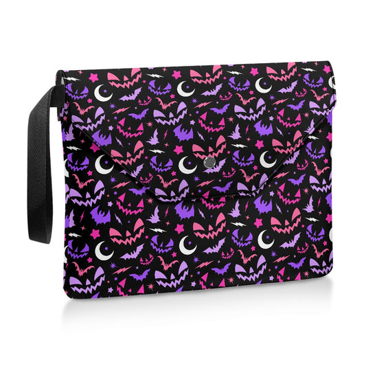 Fun Frights BWPP Spooky Cute Halloween Book Kindle Planner Sleeve with Strap