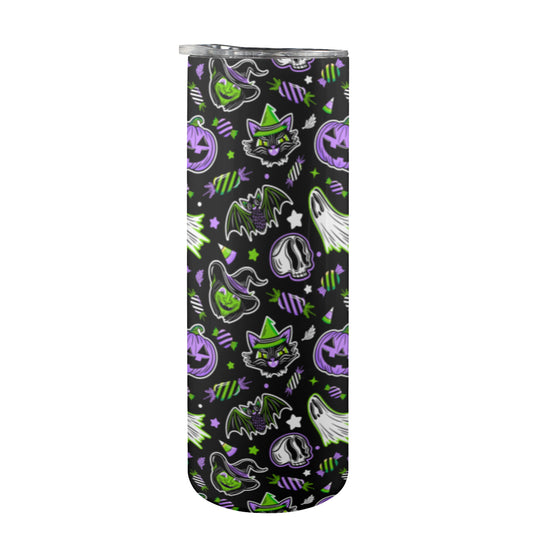 Trick or Treat 24 BWPG 20oz Skinny Tumbler