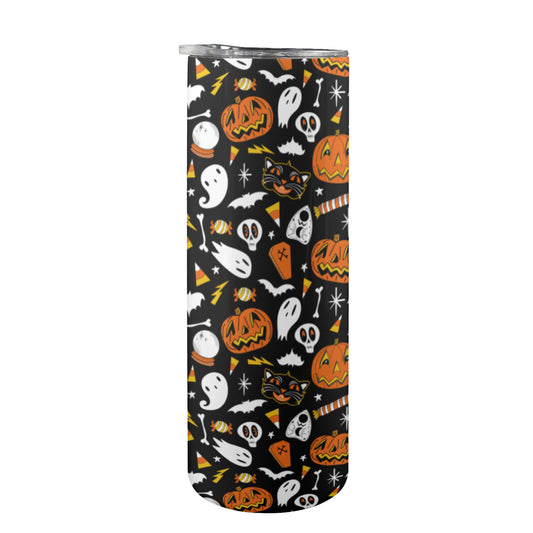 Halloween Ghouls 19 BWOY 20oz Skinny Tumbler