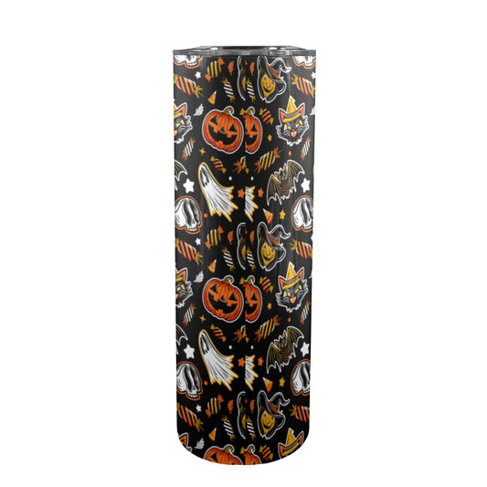 Trick or Treat 24 BWOGLD 20oz Skinny Tumbler