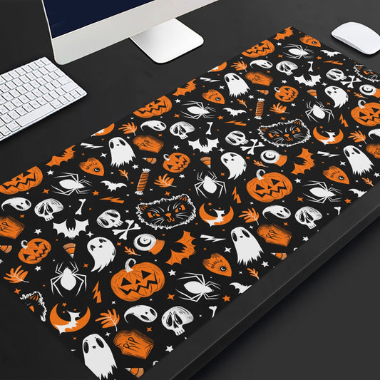 Everything Spooky 2022 Orange Gaming Pad Desk Mat