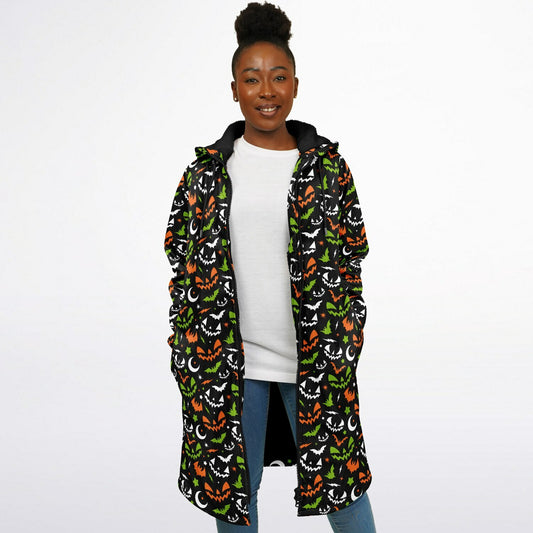 Fun Frights BWOG Zipper Cloak Mid Length Jacket