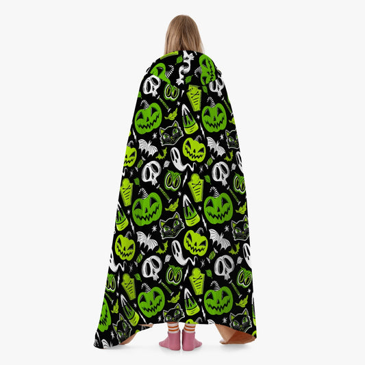 The Creeps 2023 Green Chartreuse Hooded Blanket