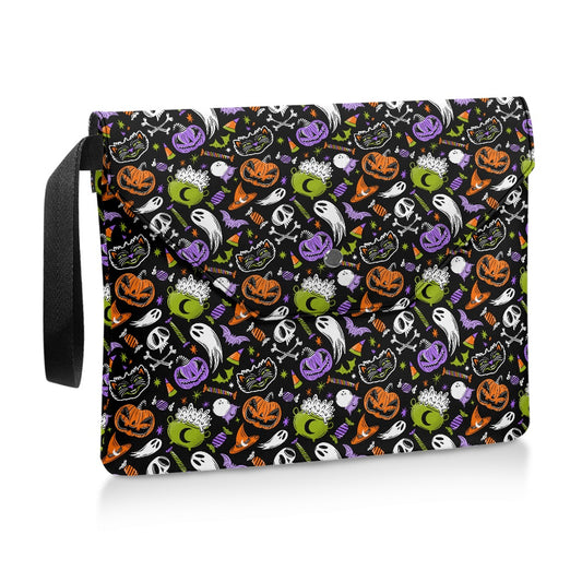 Trick or Treat 23 BWOGP Spooky Cute Halloween Book Kindle Planner Sleeve with Strap