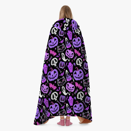 The Creeps 2023 Purple Orchid Hooded Blanket