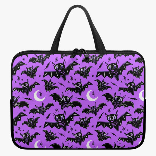 Oh Bats Orchid Laptop Sleeve