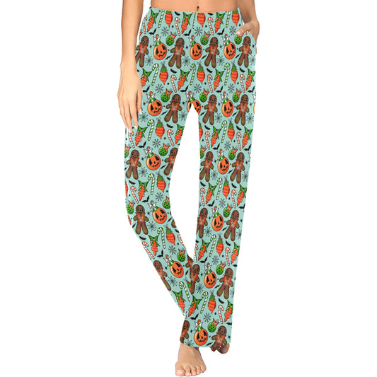 Gingerdead Baubles One Lounge/Pajama Pants with Pockets