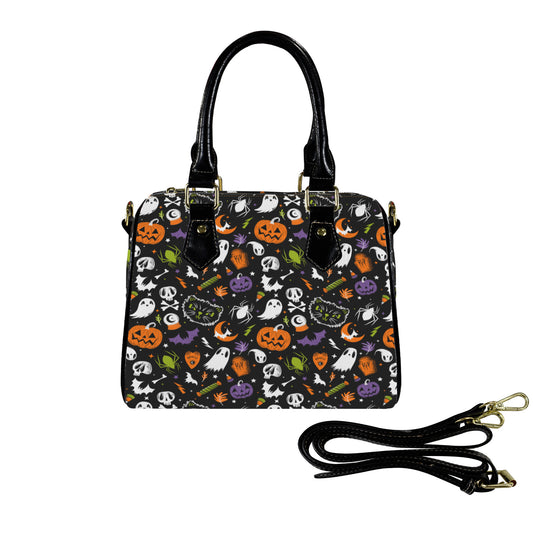 Everything Spooky 22 BLKOPG Boston Handbag Purse