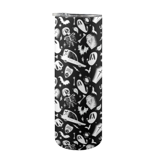 Dearly Departed 22 BW 20oz Skinny Tumbler