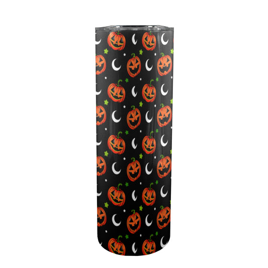 Happy Jack-O-Lanterns 24 BWO 20oz Skinny Tumbler