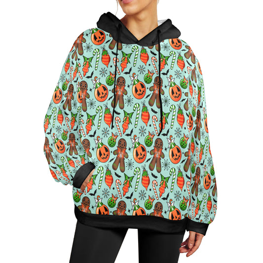 Gingerdead Baubles One Soft Fleece Hoodie Sweatshirt