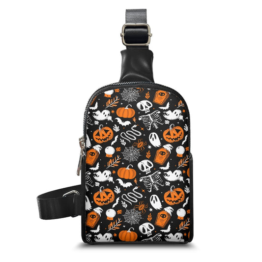 Spooky Everything Halloween 22 BWO Crossbody Chest Bag Purse