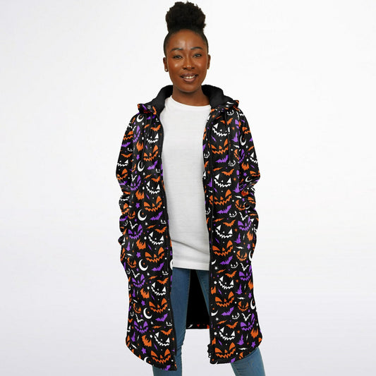 Fun Frights BWOP Zipper Cloak Mid Length Jacket