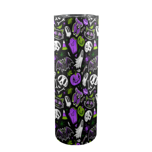 Everything Halloween 24 BWPG 20oz Skinny Tumbler