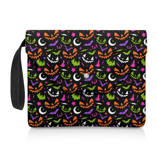 Fun Frights BWOPGP Spooky Cute Halloween Book Kindle Planner Sleeve with Strap