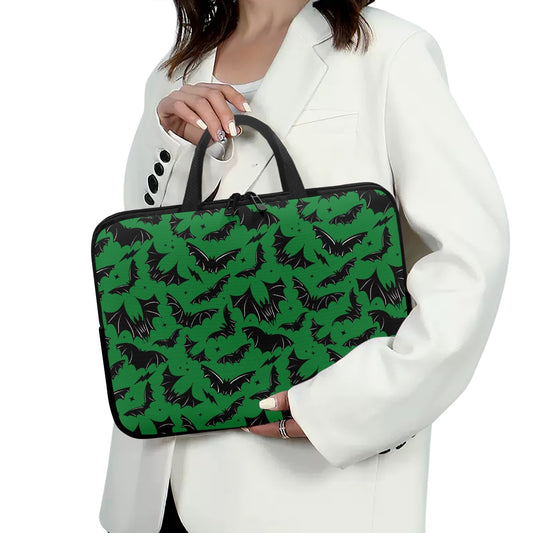 Batty Bats 2023 Green Laptop Sleeve